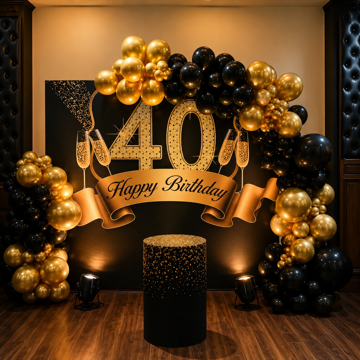 Cheers Birthday Decoration