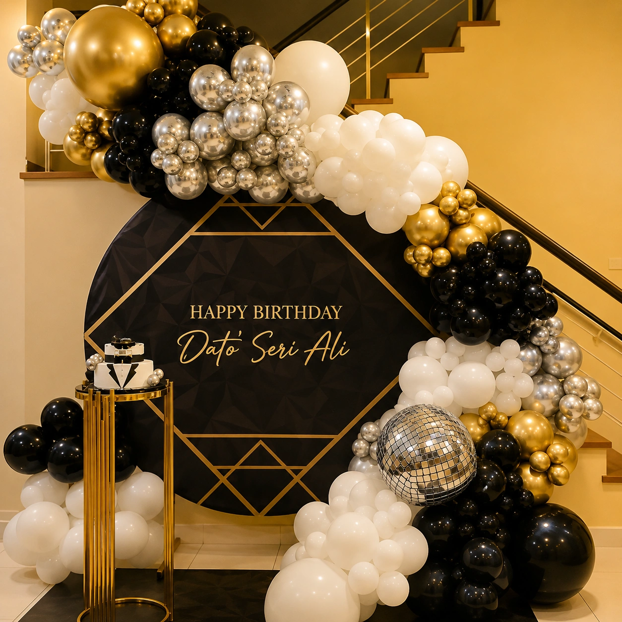 Custom Backdrop Decoration