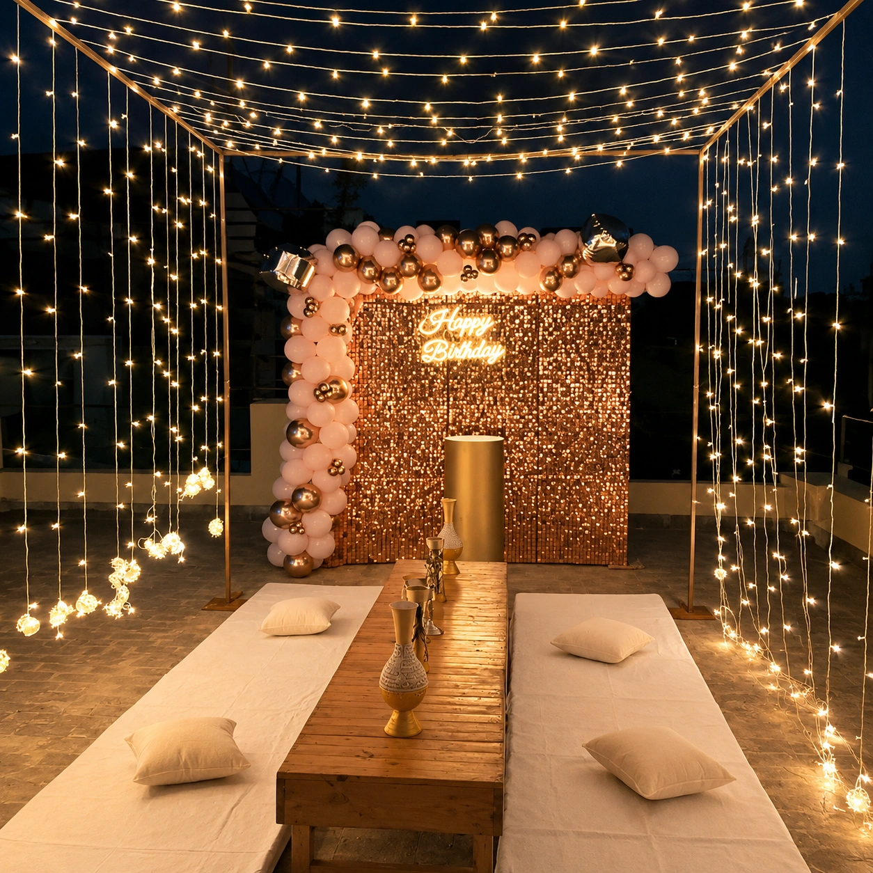 Birthday Premium Terrace Decoration