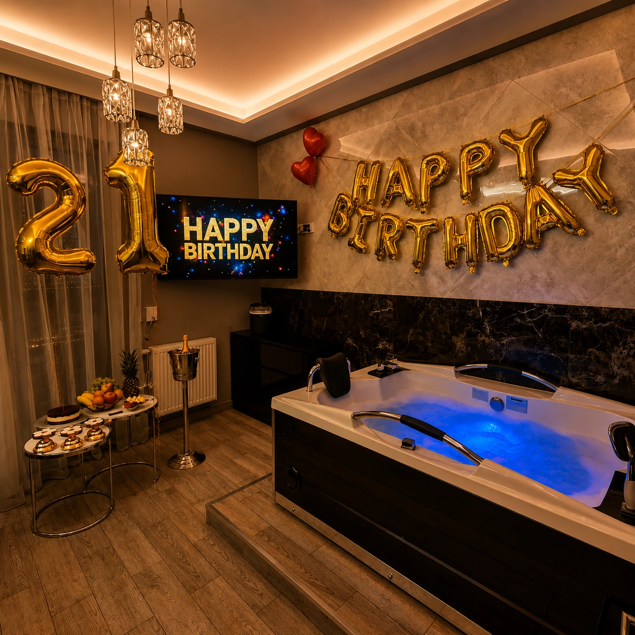 LUXURY PACKAGE BIRTHDAY