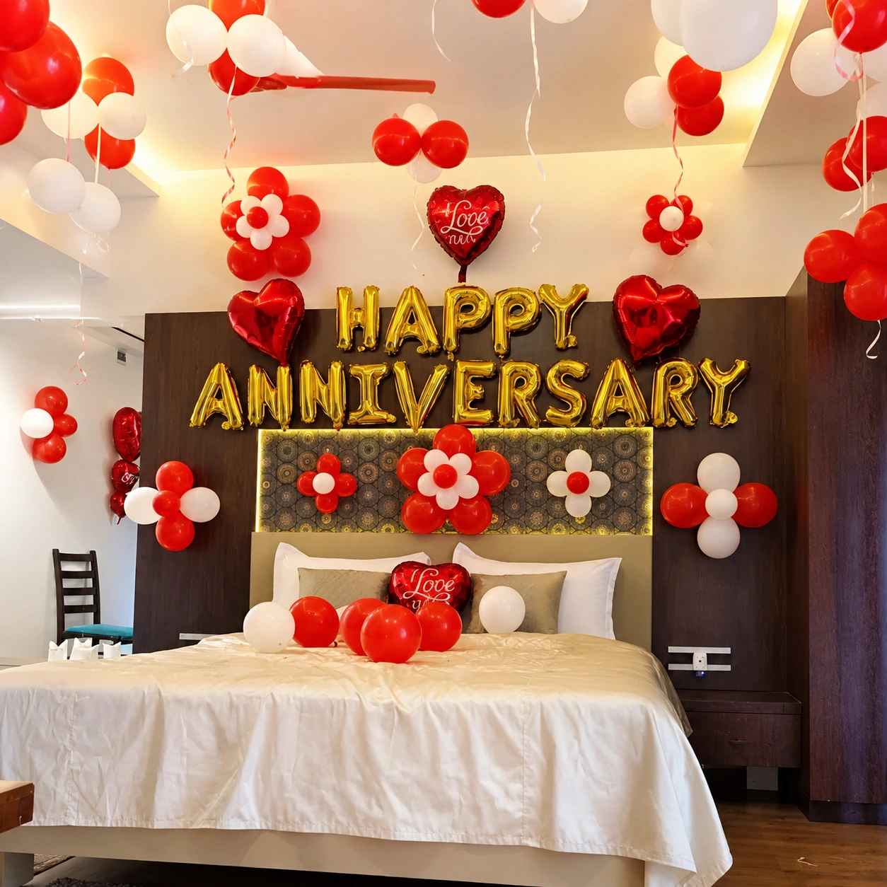 Simple Anniversary Decoration
