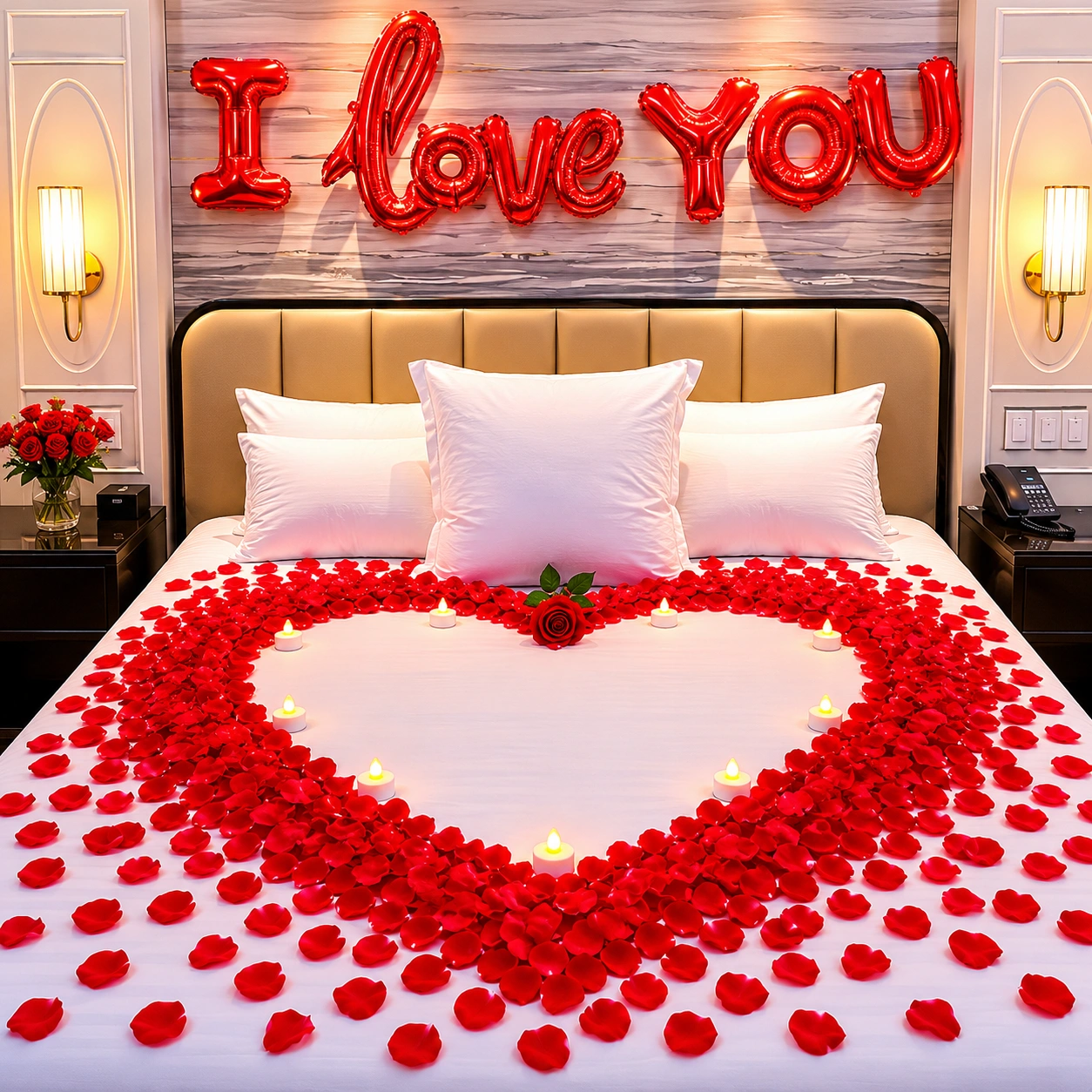 I Love You Room Decoration