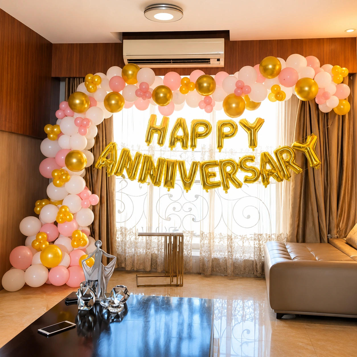 Pastel Balloon Arch Decoration