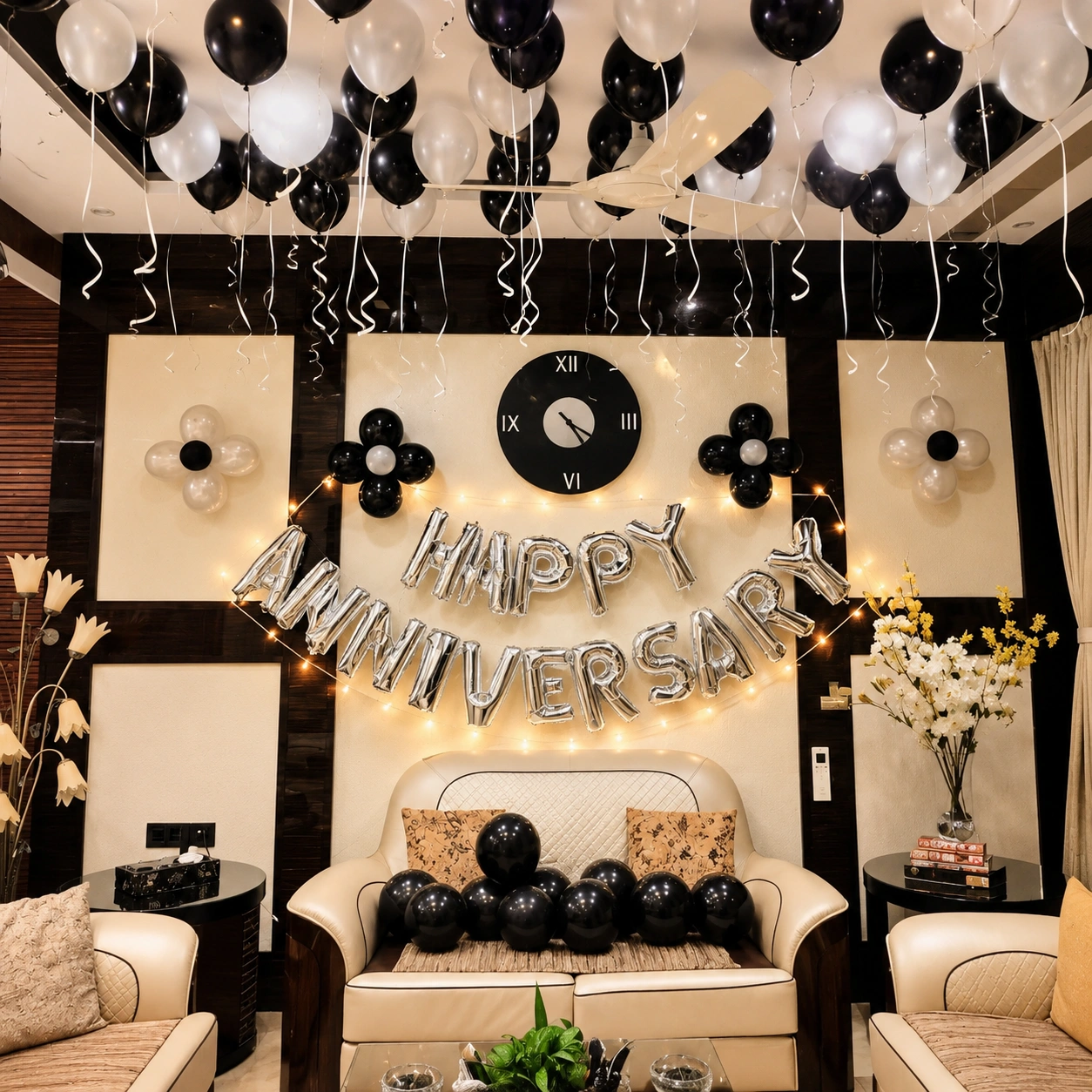 Budget Anniversary Room Decor