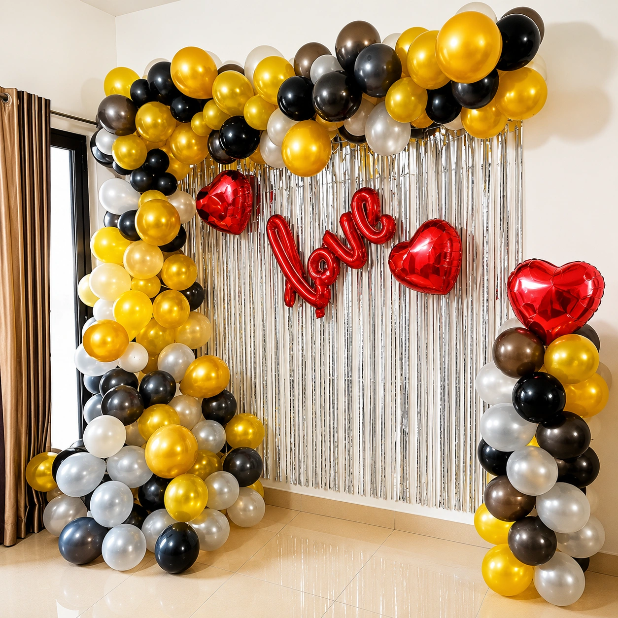 Anniversary Balloon Arch Decoration