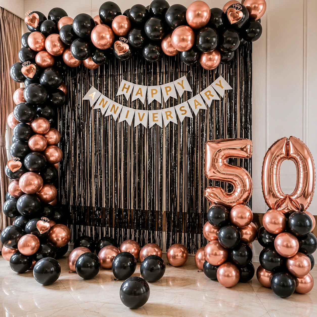 Anniversary Arch Backdrop