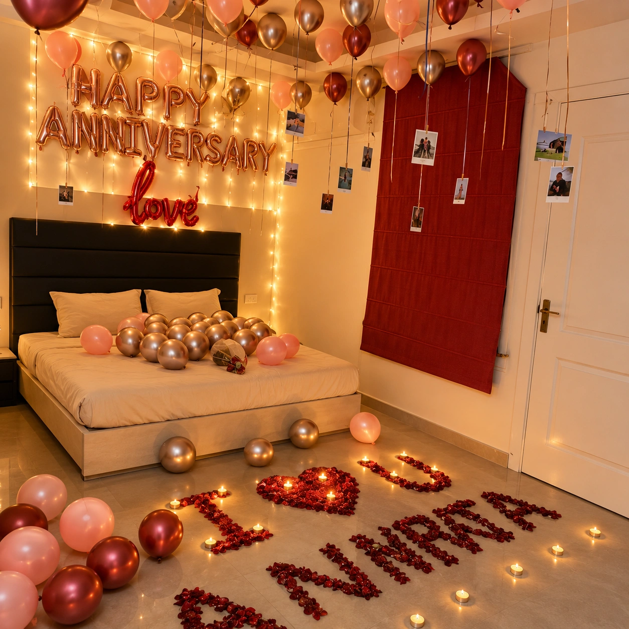 Anniversary Proposal Decoration