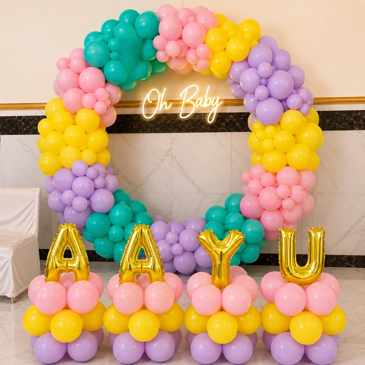 Oh Baby Ring Decoration