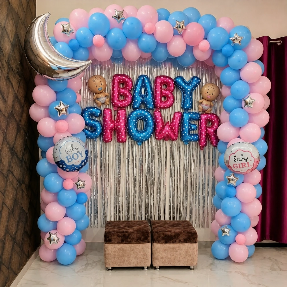 Balloon Baby Shower Decoration