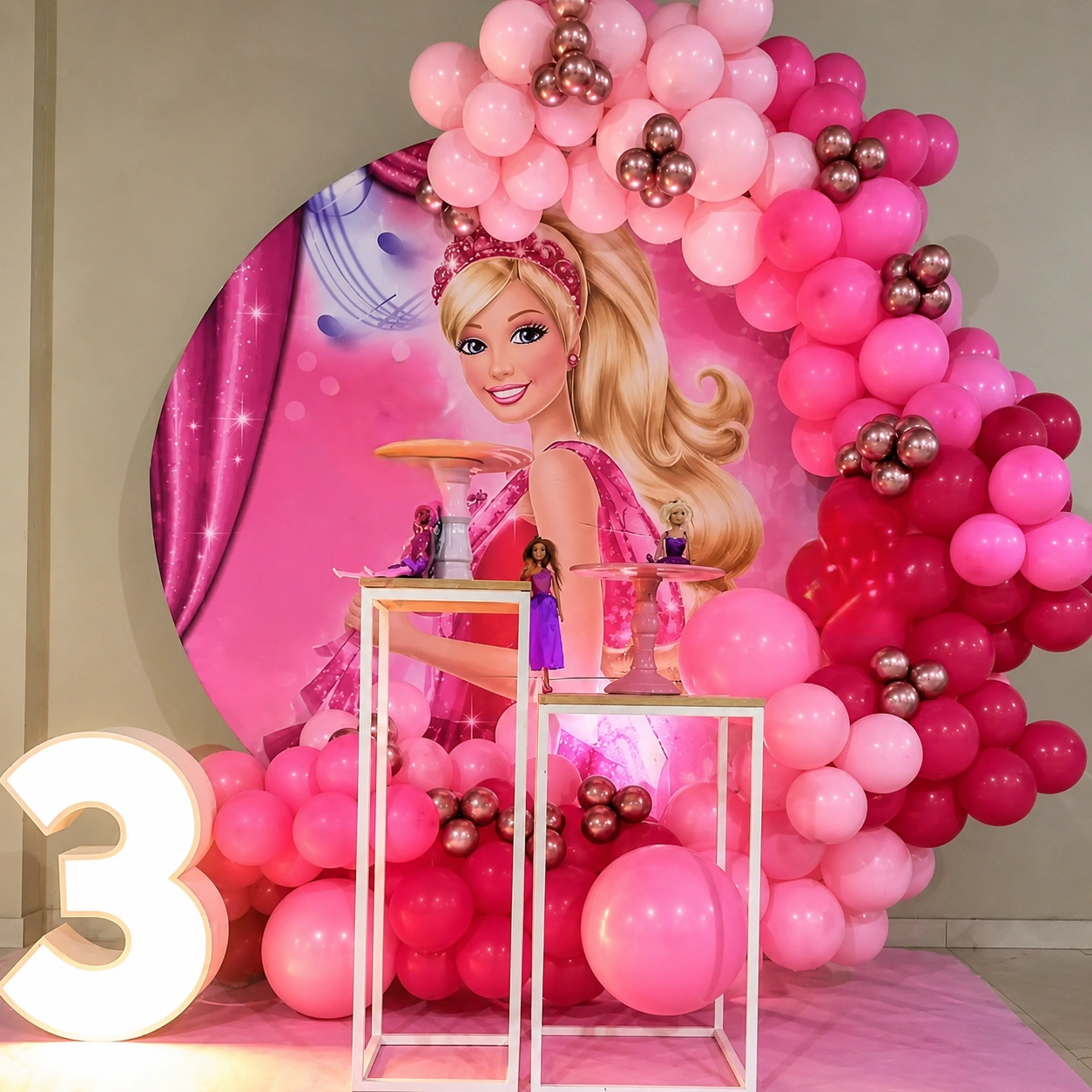 Barbie Theme Birthday Decoration