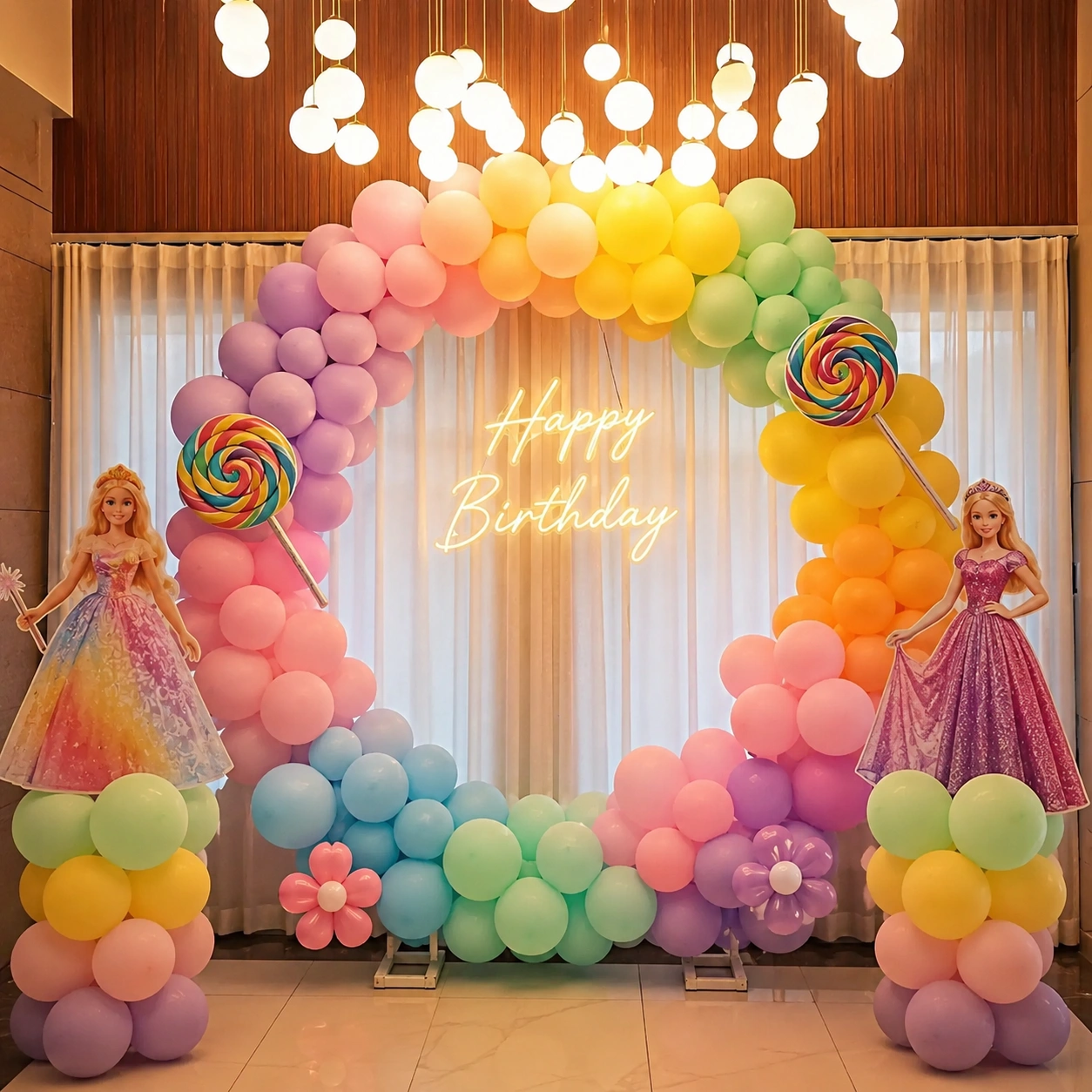 Barbie Pastel Theme Decor