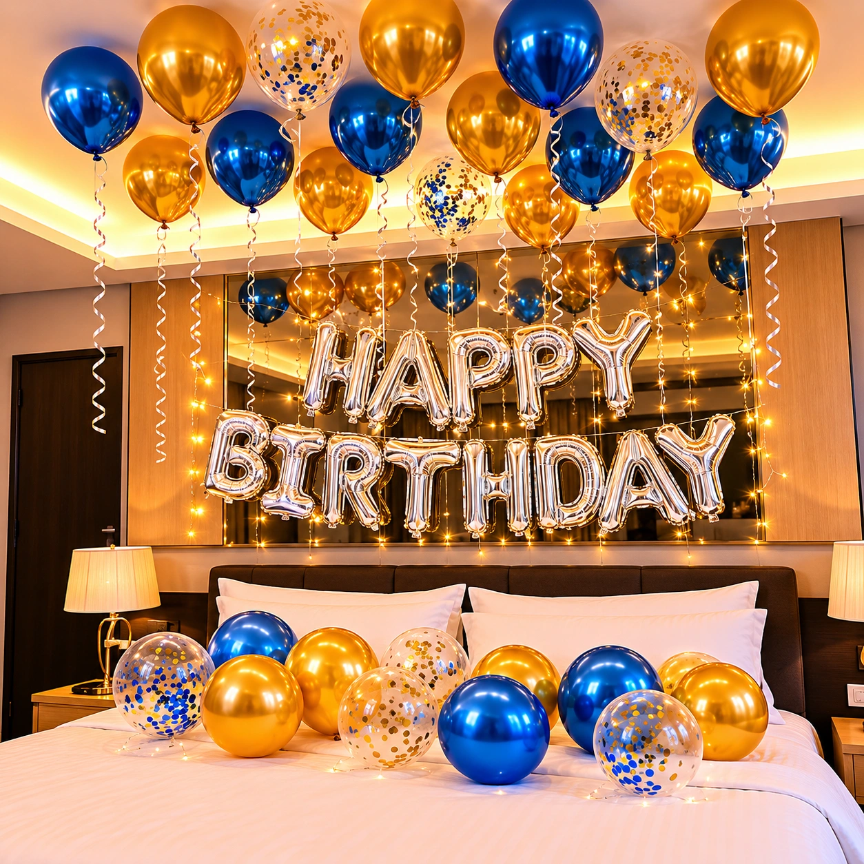 Birthday Room setup