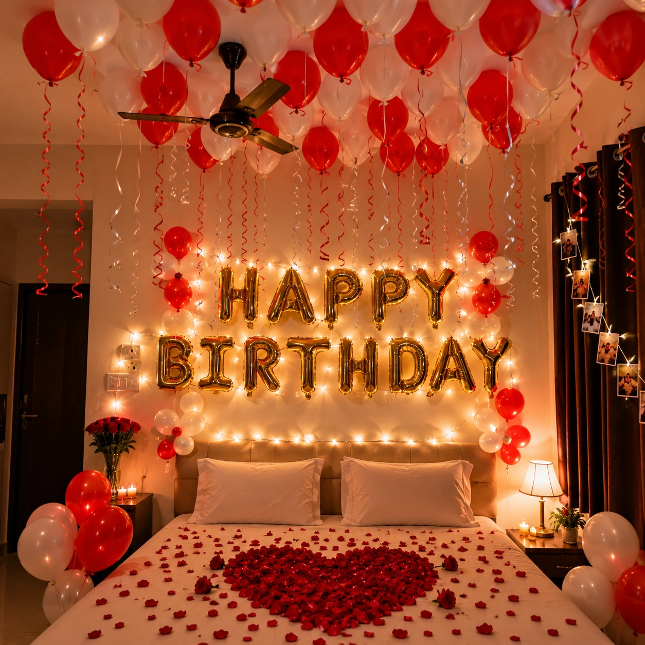 Red and White Decoration