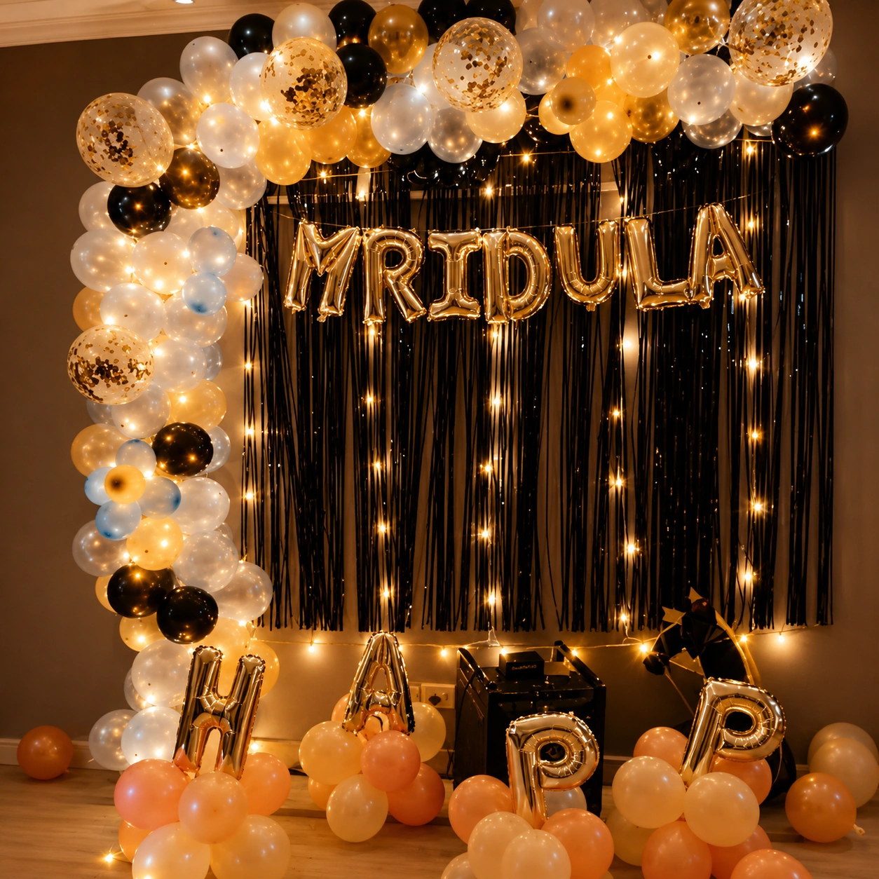 Birthday Balloon Light Decoration