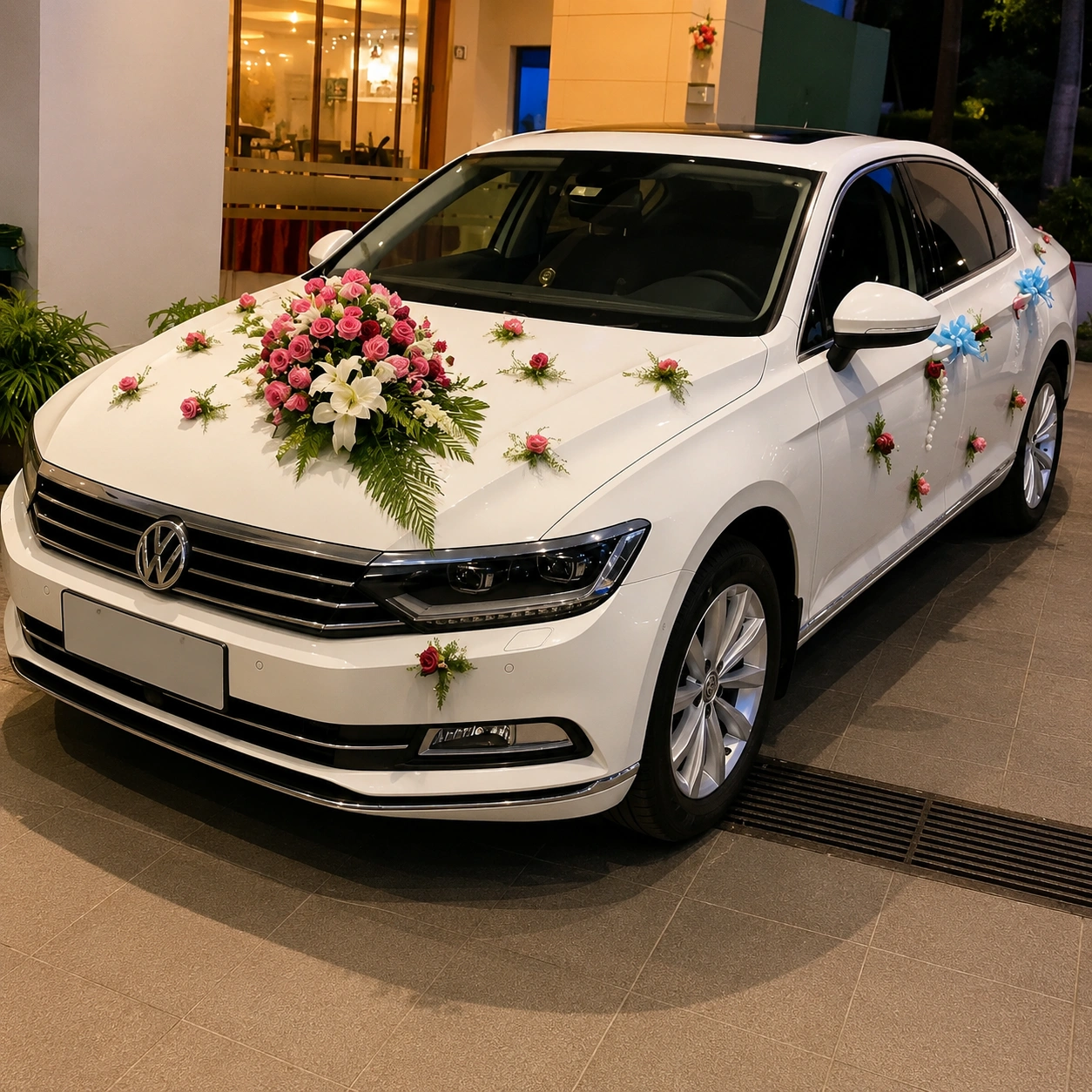 Marriage Car Decoration Flowers