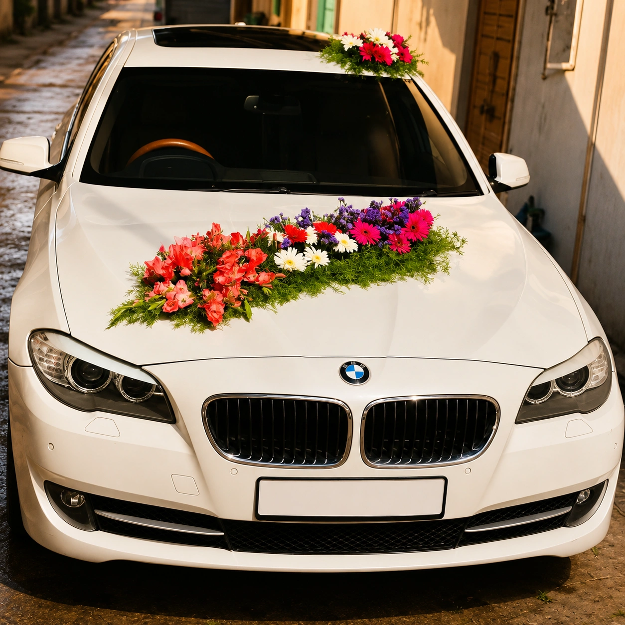 Premium Bridal Car Decoration