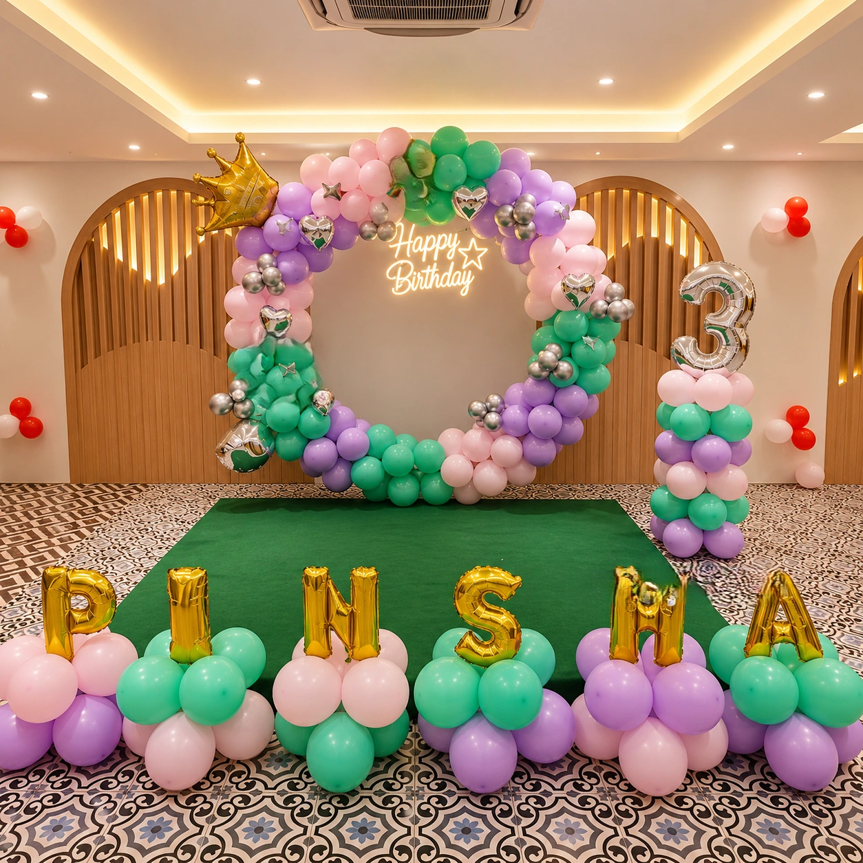 Birthday Stage Decoration For Kids