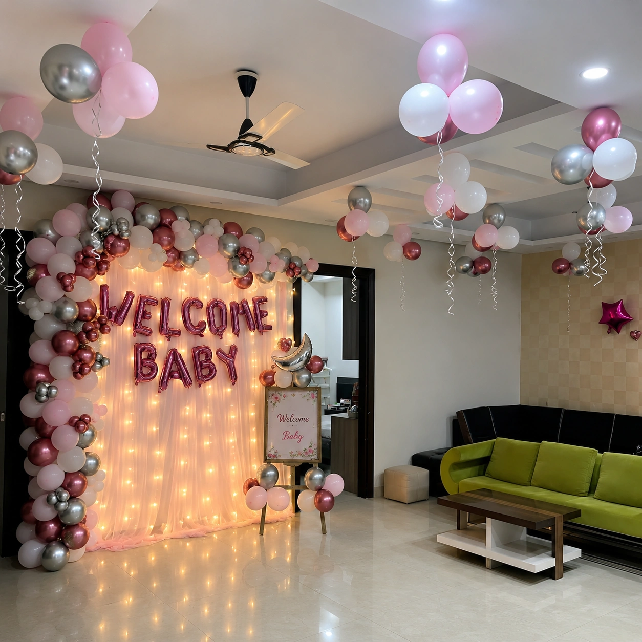 Welcome Baby Stage Decoration