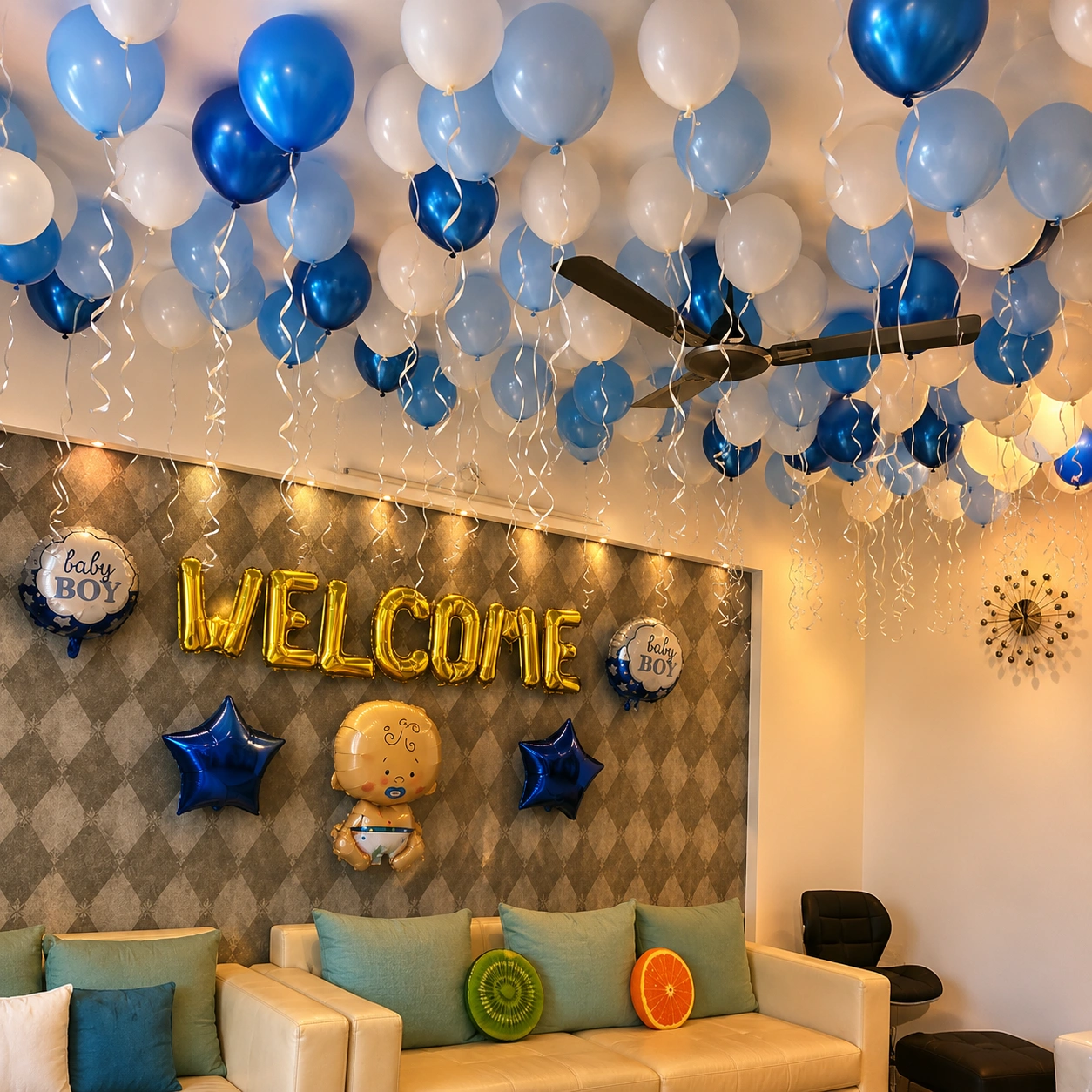 Simple Home Decoration for Welcome Baby
