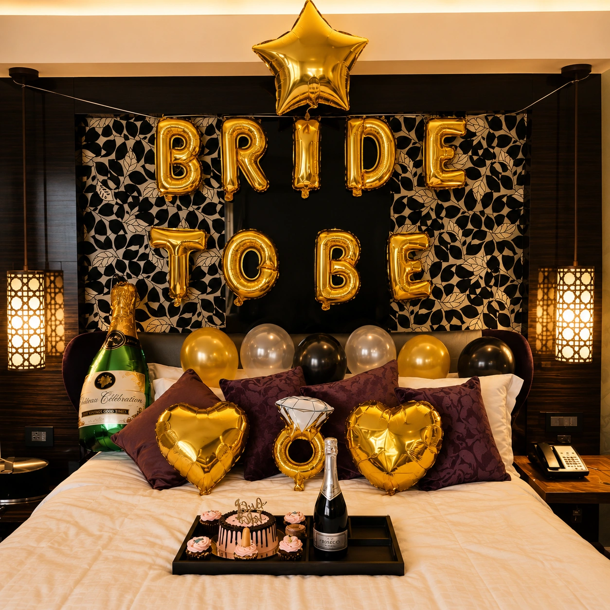 Simple Bachelorette Decoration