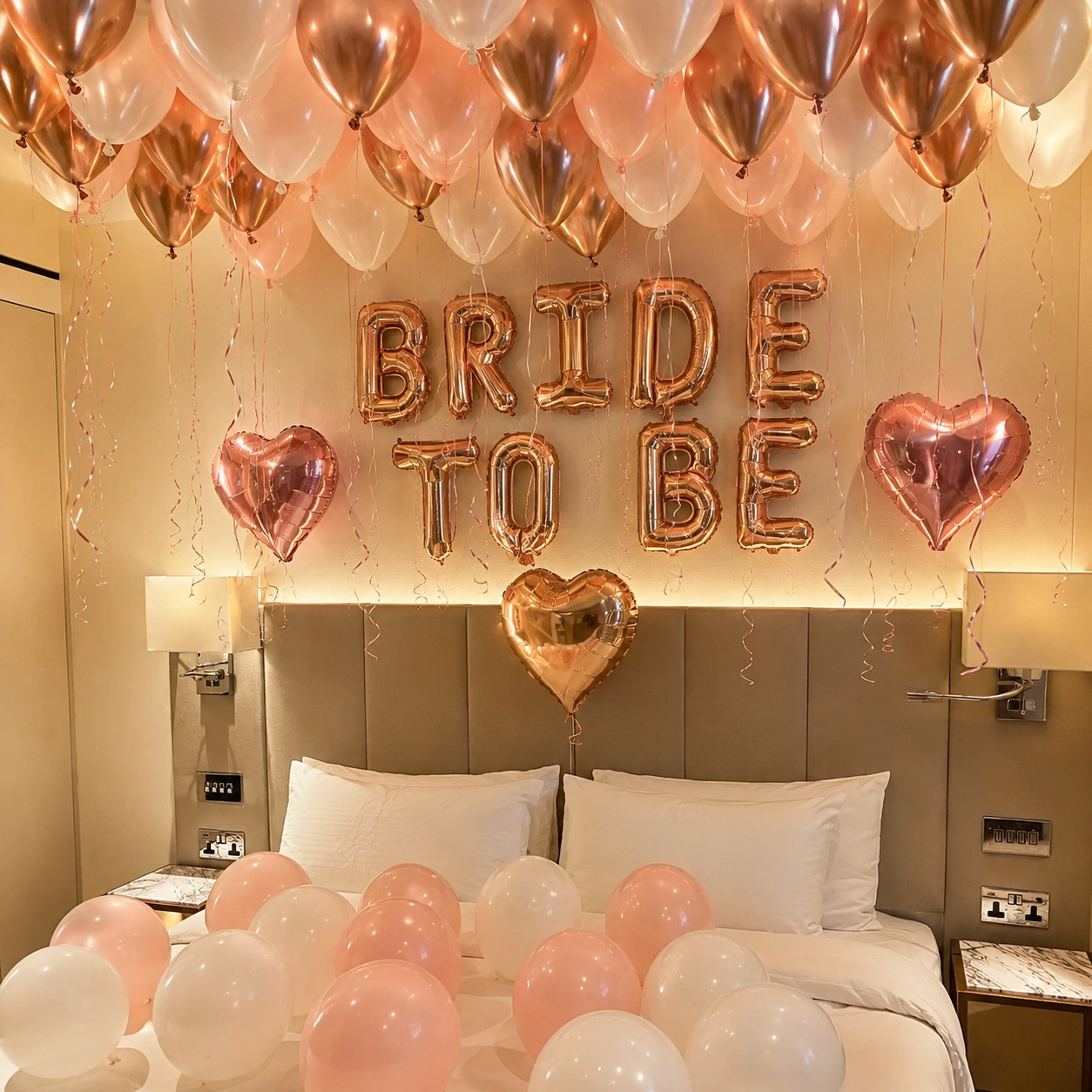 Bachelorette Room Setup