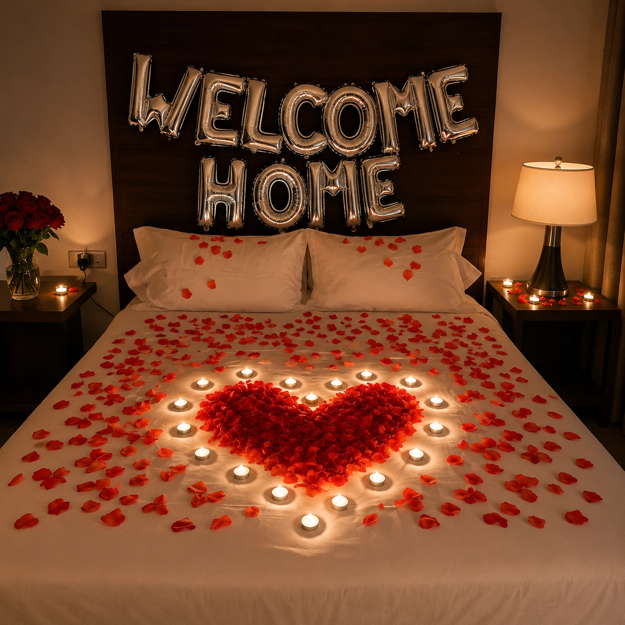 Romantic Surprise Flower Decoration