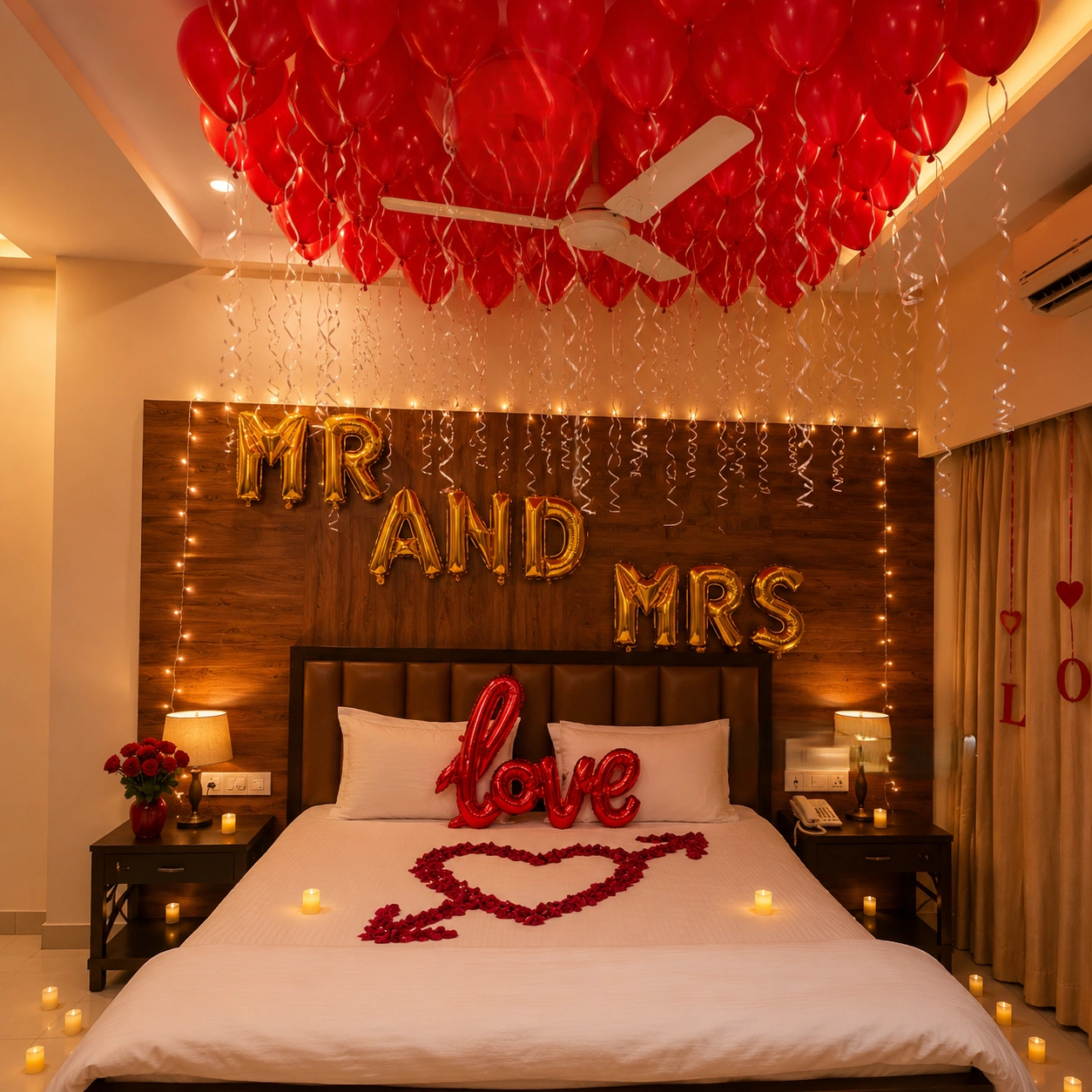 First Night Room Decoration