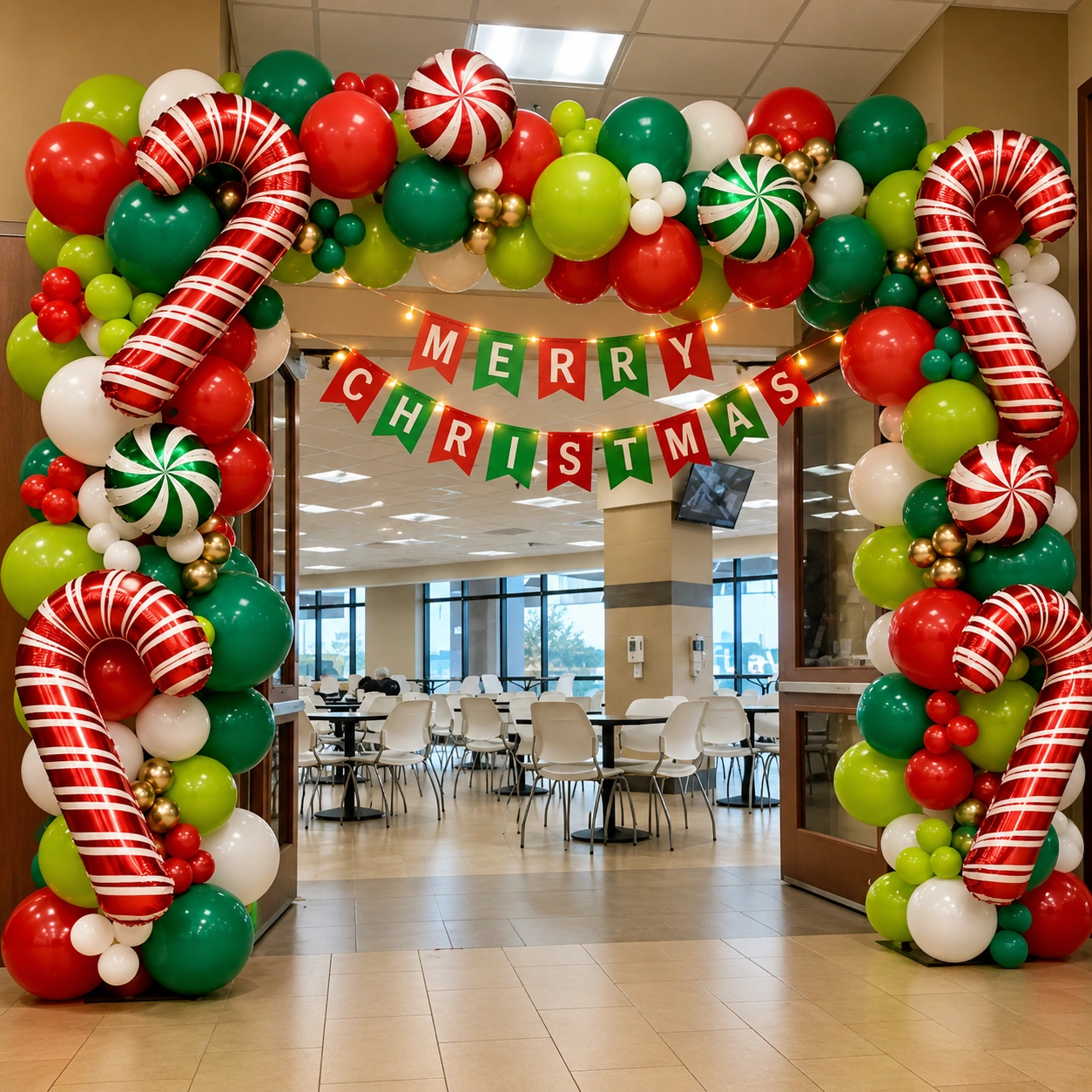 Christmas Gate Decoration