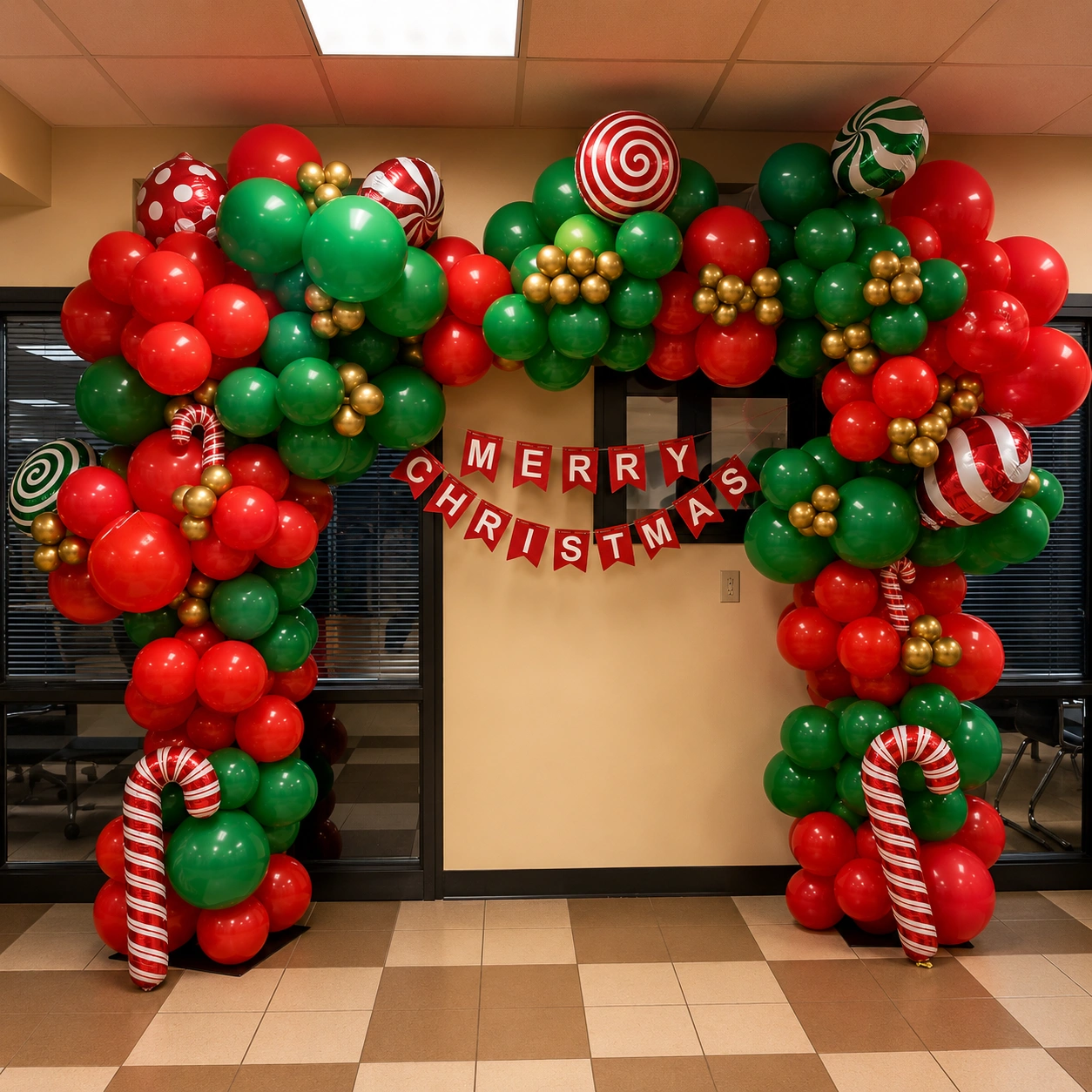 Christmas Santa Balloons