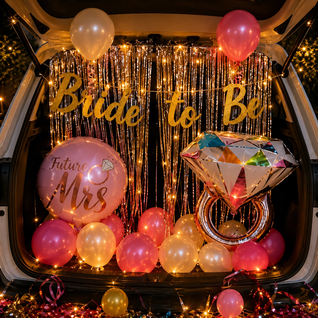 Bride To Be Car Decor