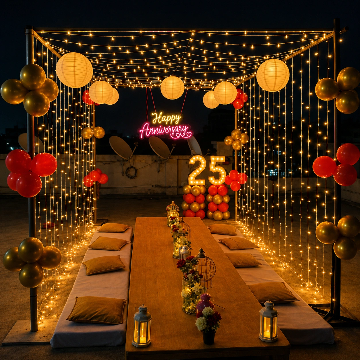 Anniversary Sitting Decoration