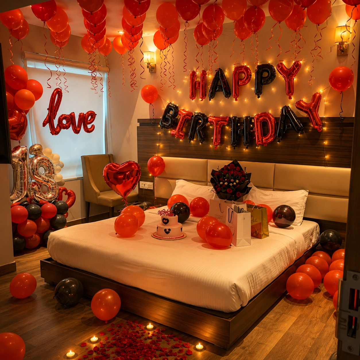 Romantic Room Decoration for Girlfriend