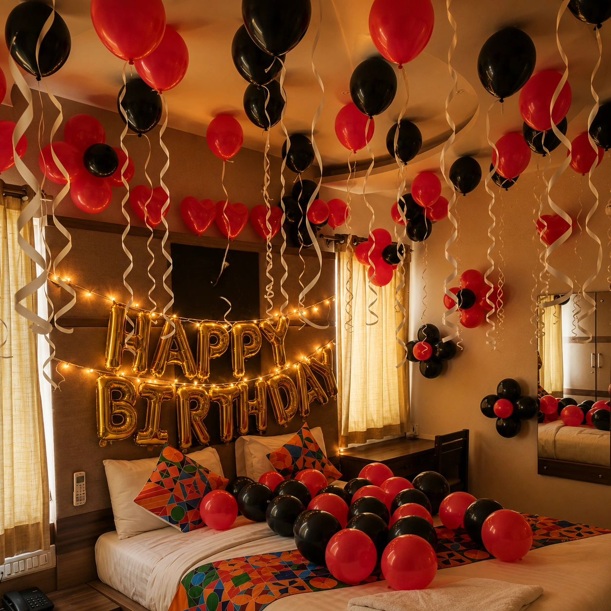 Surprise Room Balloon Decoration
