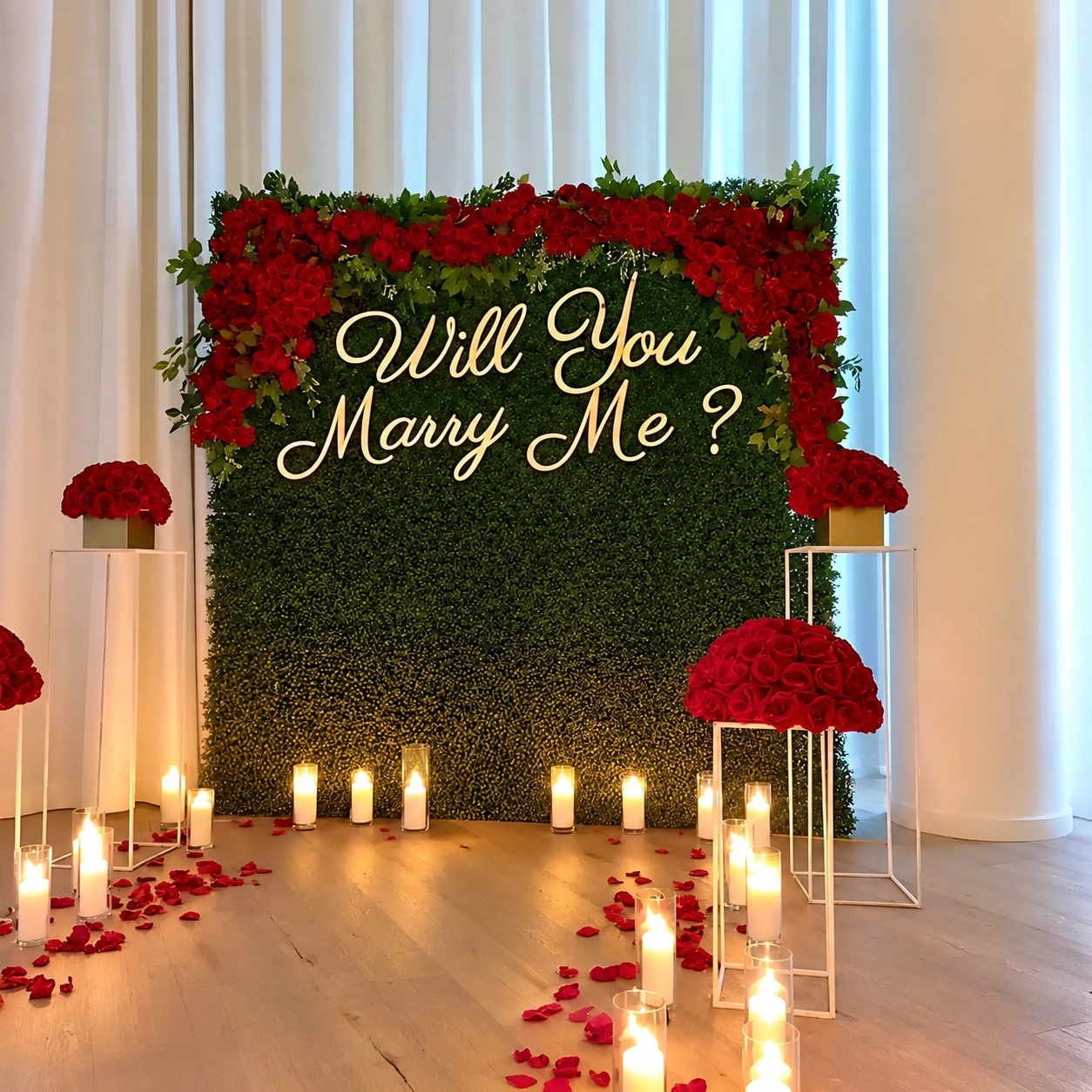 Marry Me Backdrop
