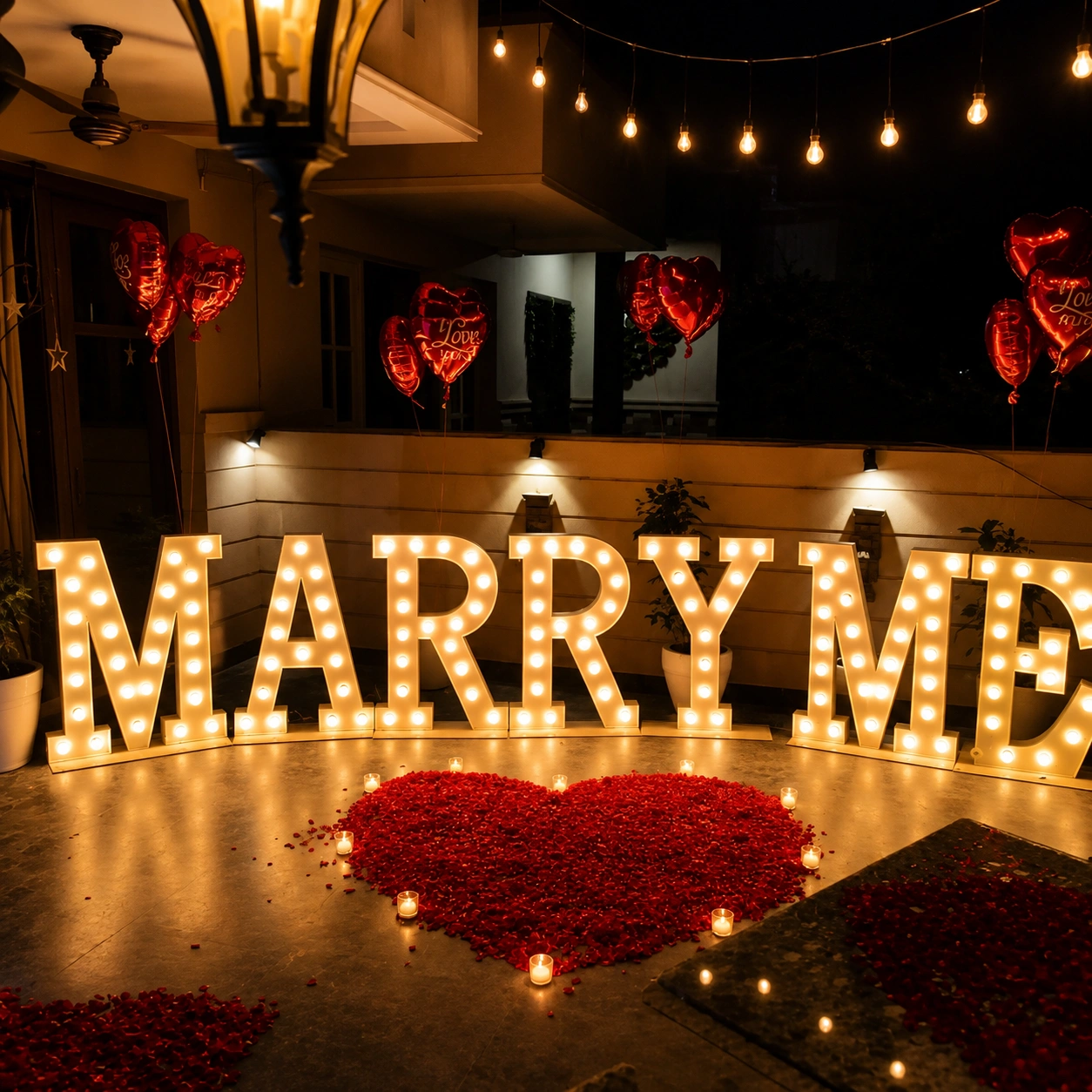 Marry Me Outdoor Decoration
