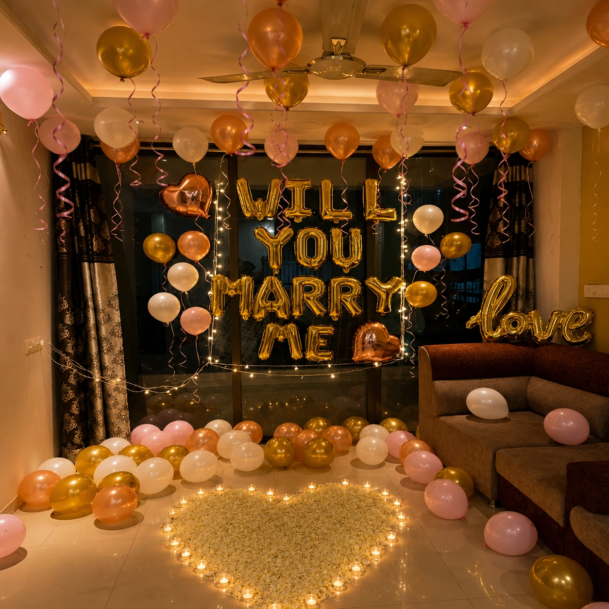 Will You Marry Me Decor
