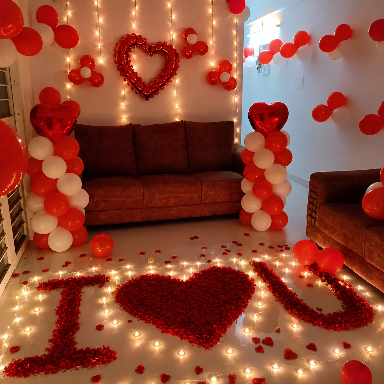 Marry Me Balloon Decoration