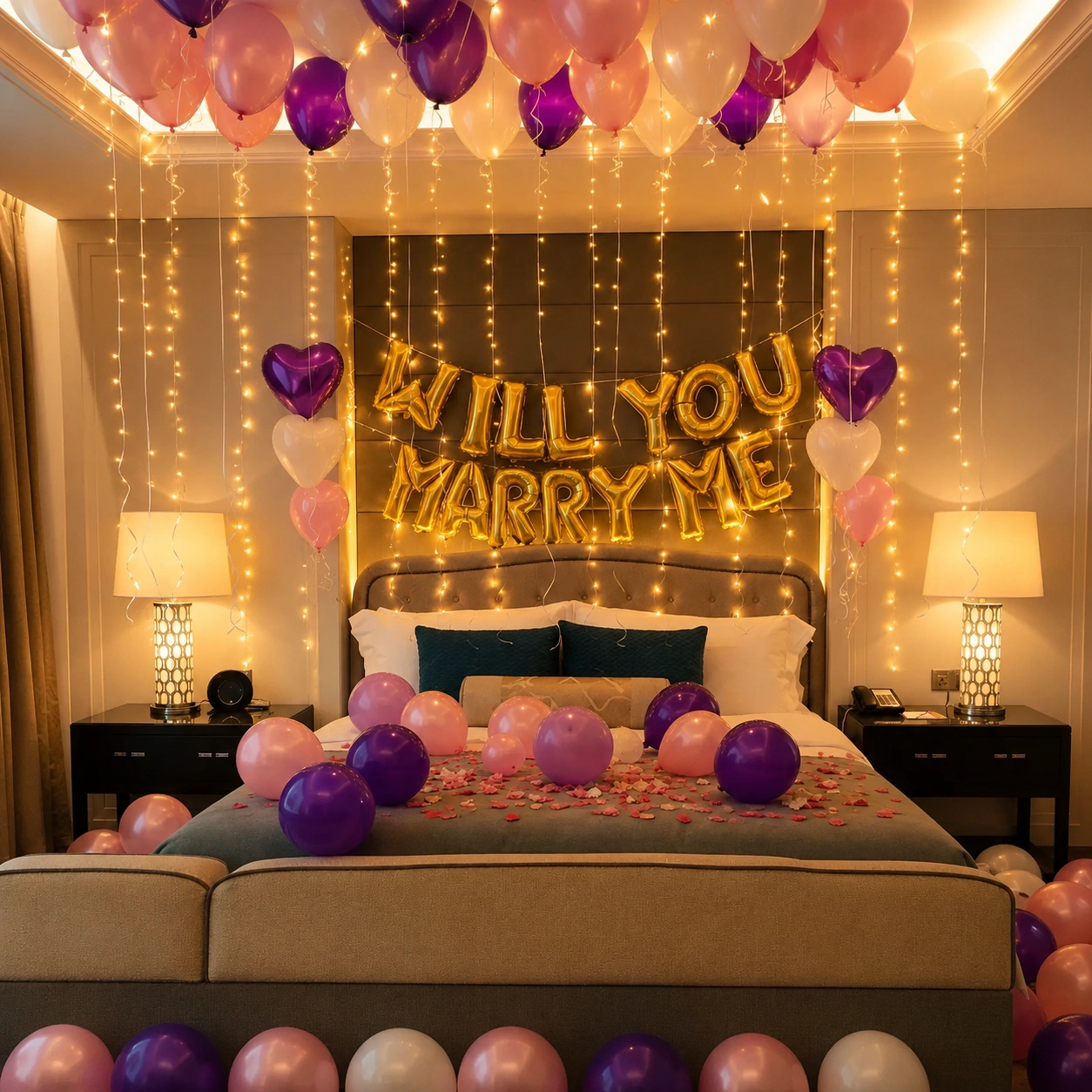 Proposal Balloon Decoration at Home