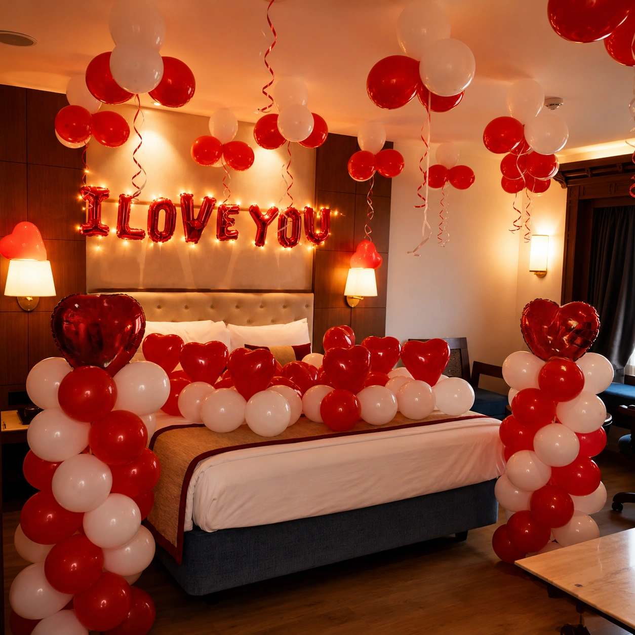 Heart Balloon Romantic Decoration