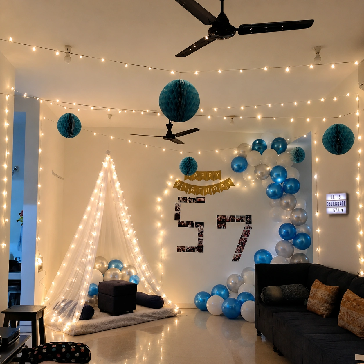 Birthday Minimal Decoration