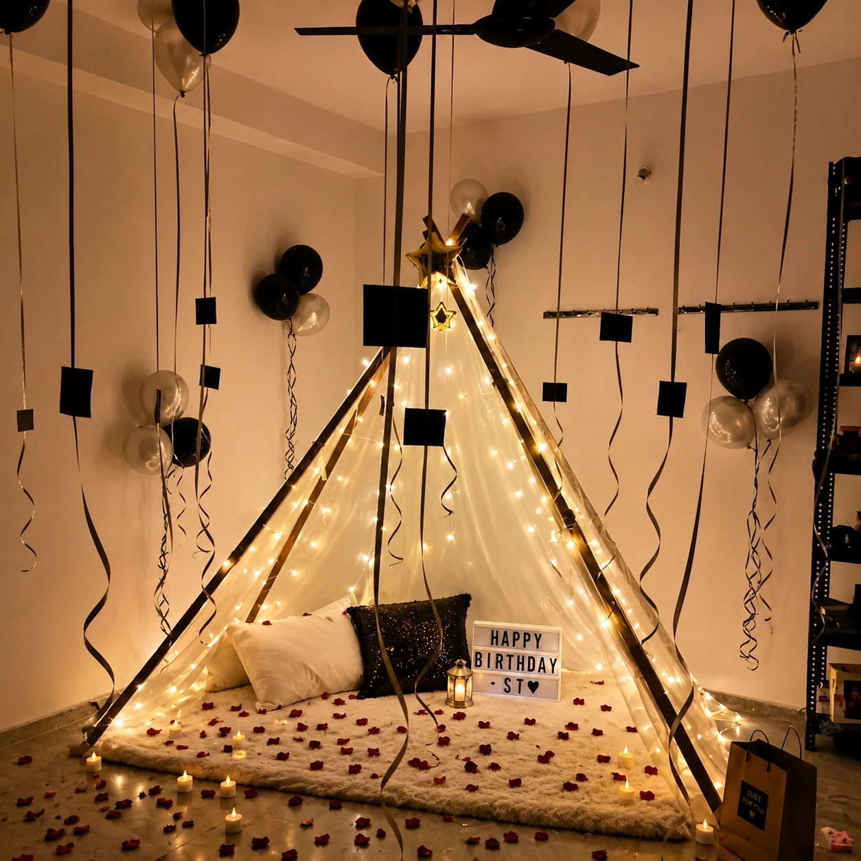 Tent Anniversary Decoration