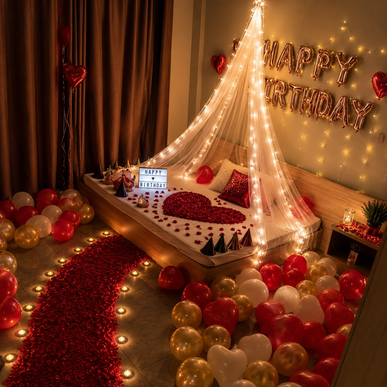 Birthday Canopy Decoration