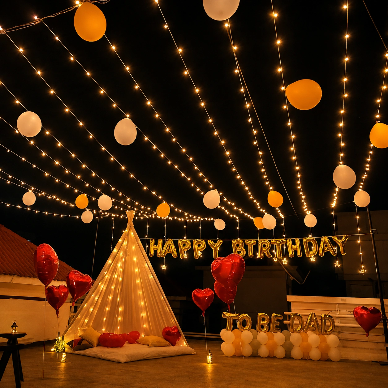 Terrace Canopy Decoration
