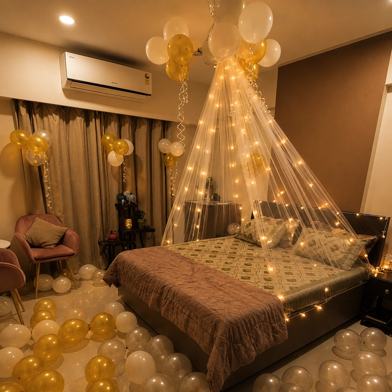 Simple Canopy Decoration