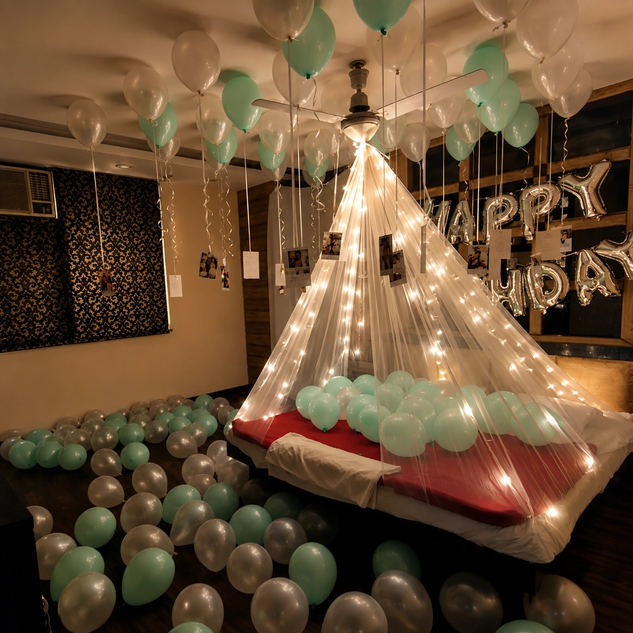 Hanging Photo Cabana Decoration