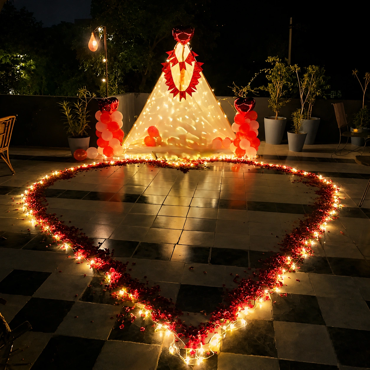 Floor Cabana Decoration