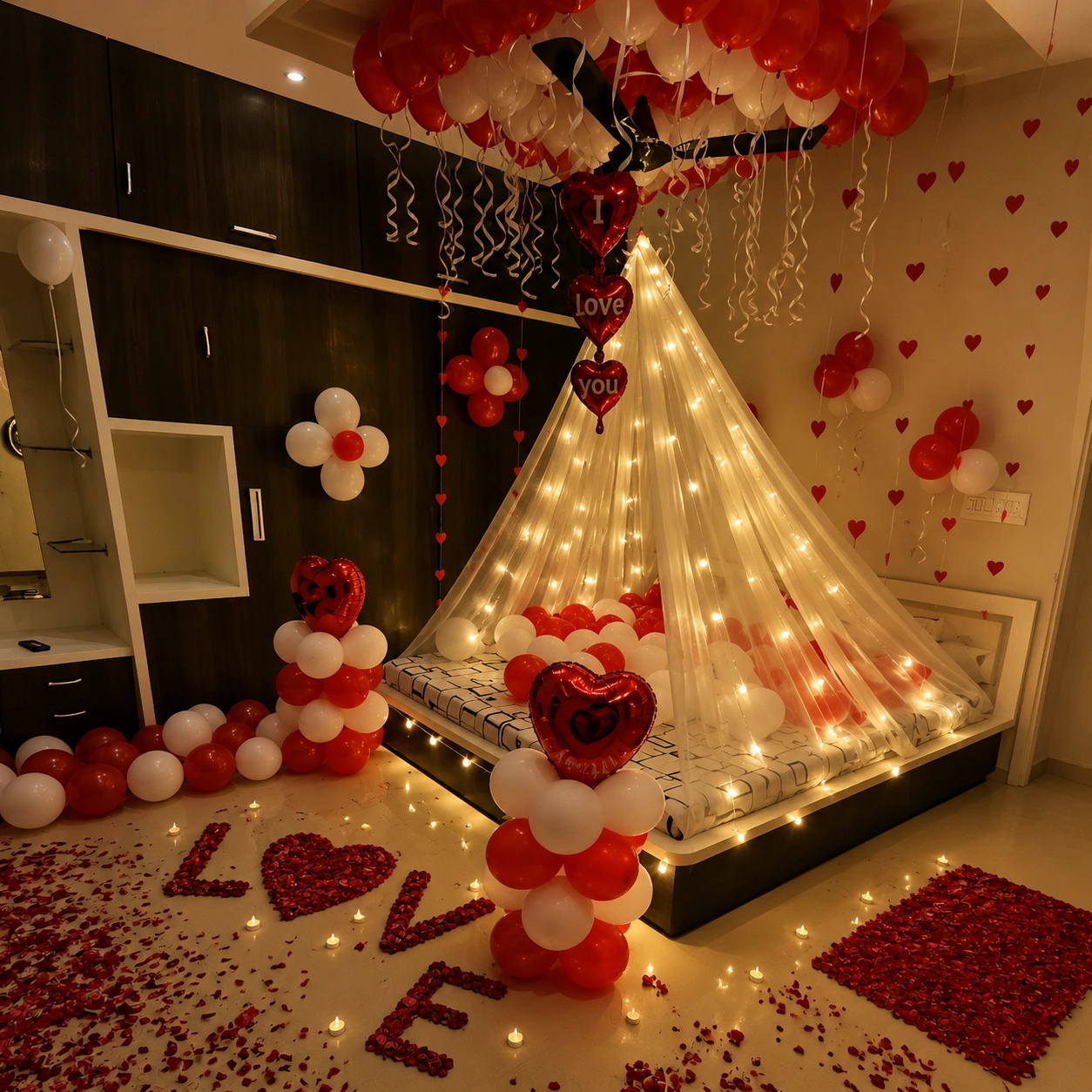 Romantic Cabana Room Decoration