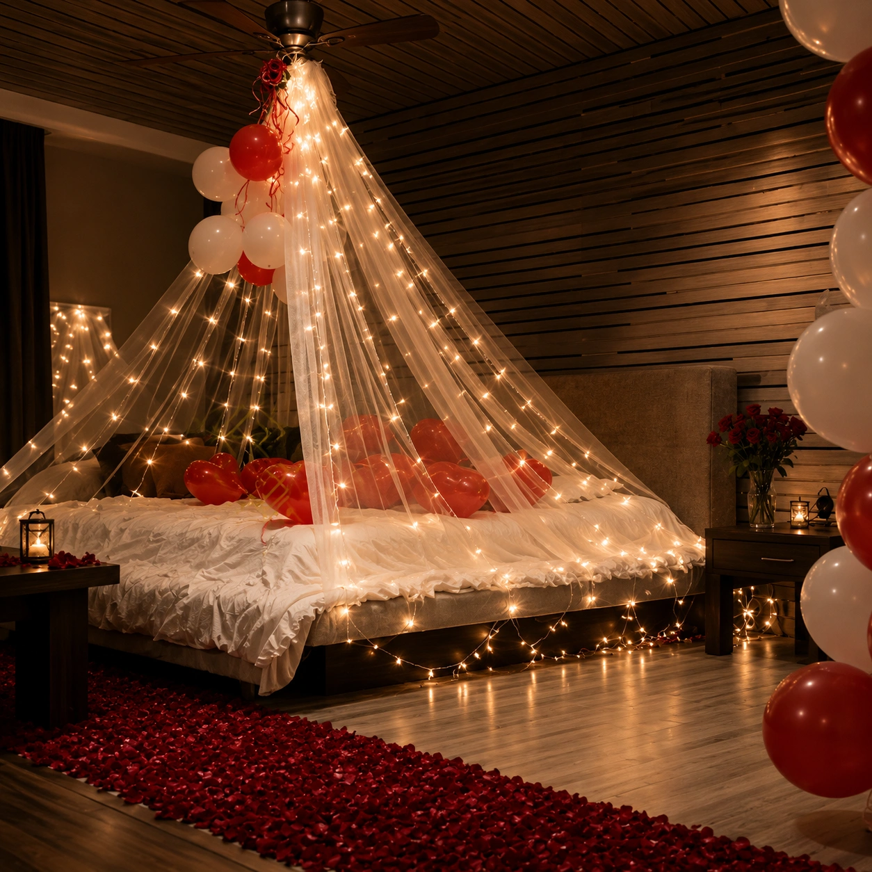 Wedding Night Cabana Decoration
