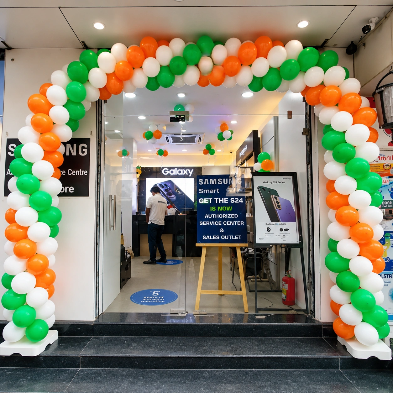 Republic Day Balloon Decoration
