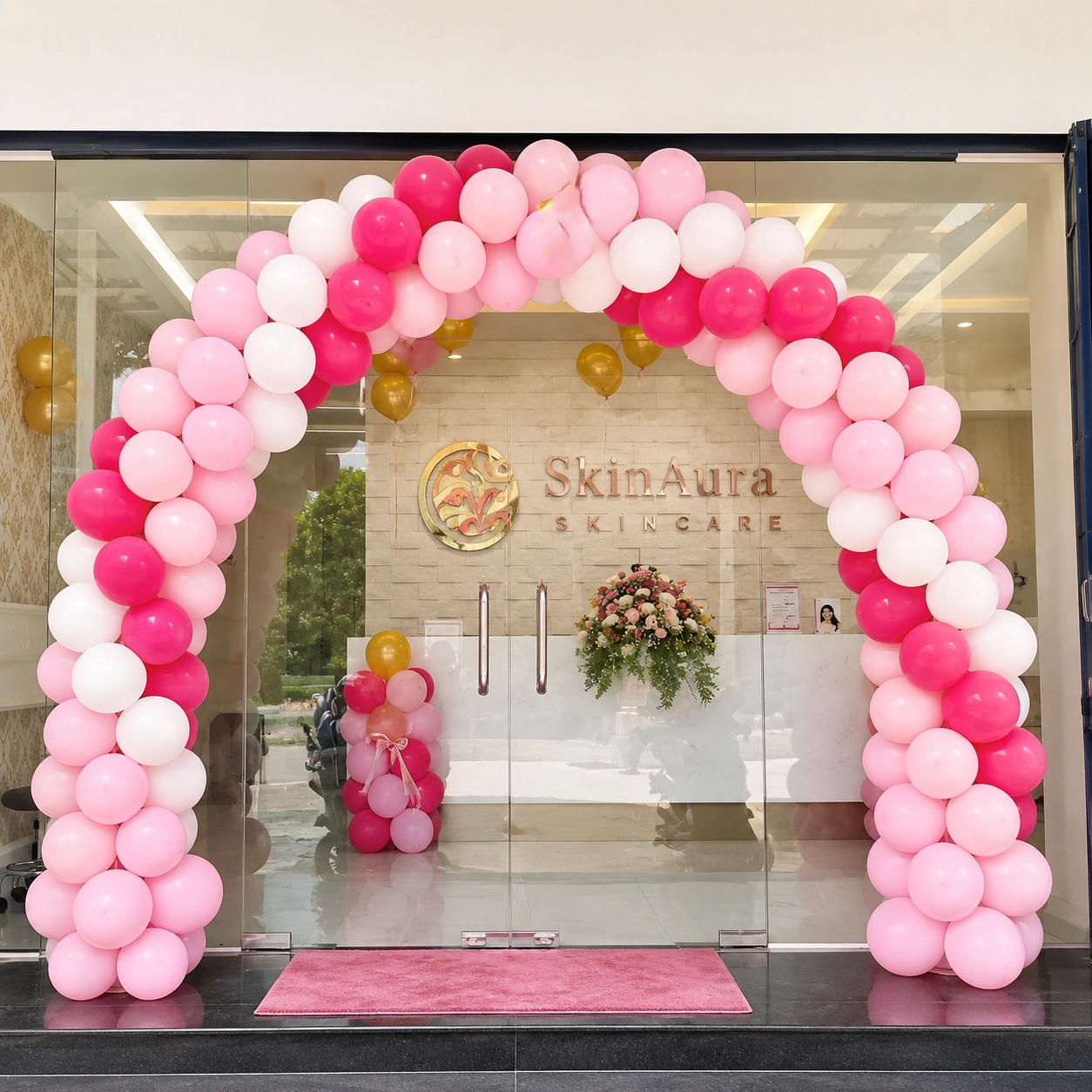 Office Inauguration Balloon Setup